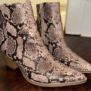 Coconuts by Matisse Free People Vegan Snakeskin Booties